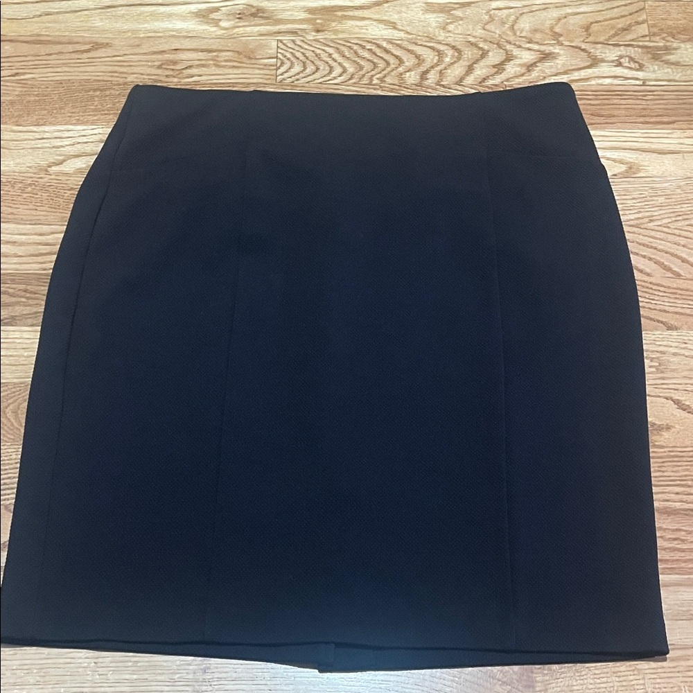 Roz & Ali Classic Black Pencil Skirt